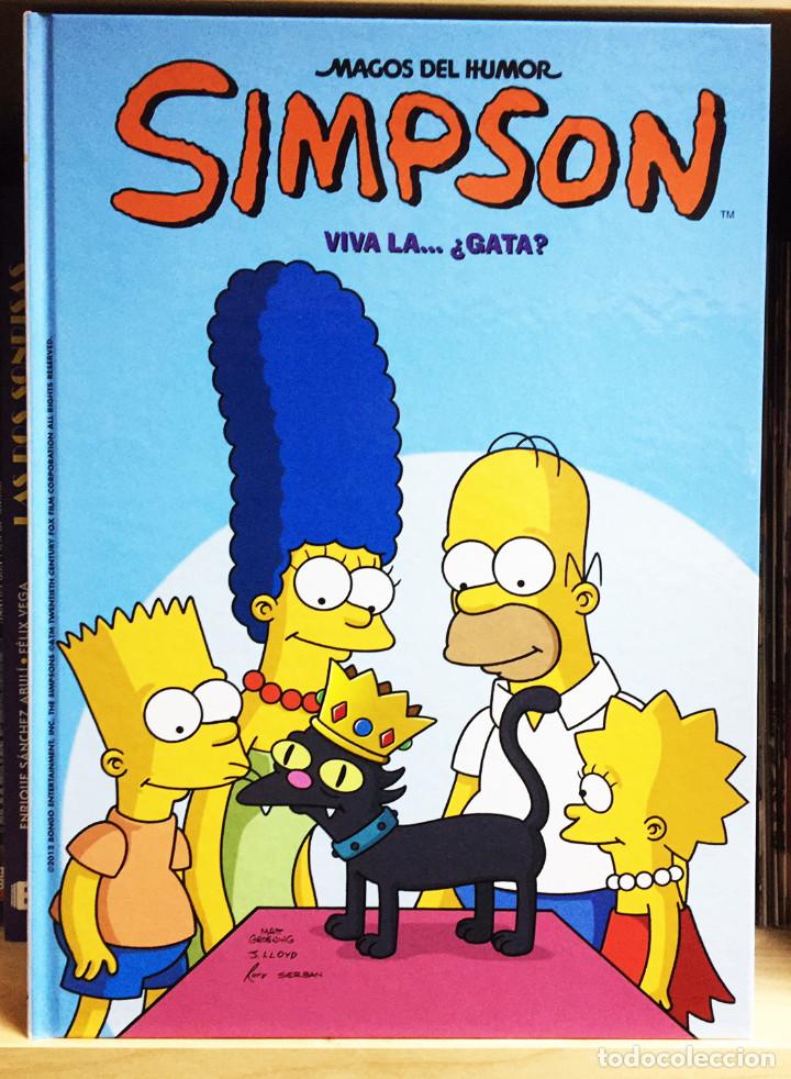 C&oacute;mics: Simpson n&ordm; 36. Viva la...&iquest;gata?, de MATT GROENING. Ediciones B - Foto 1