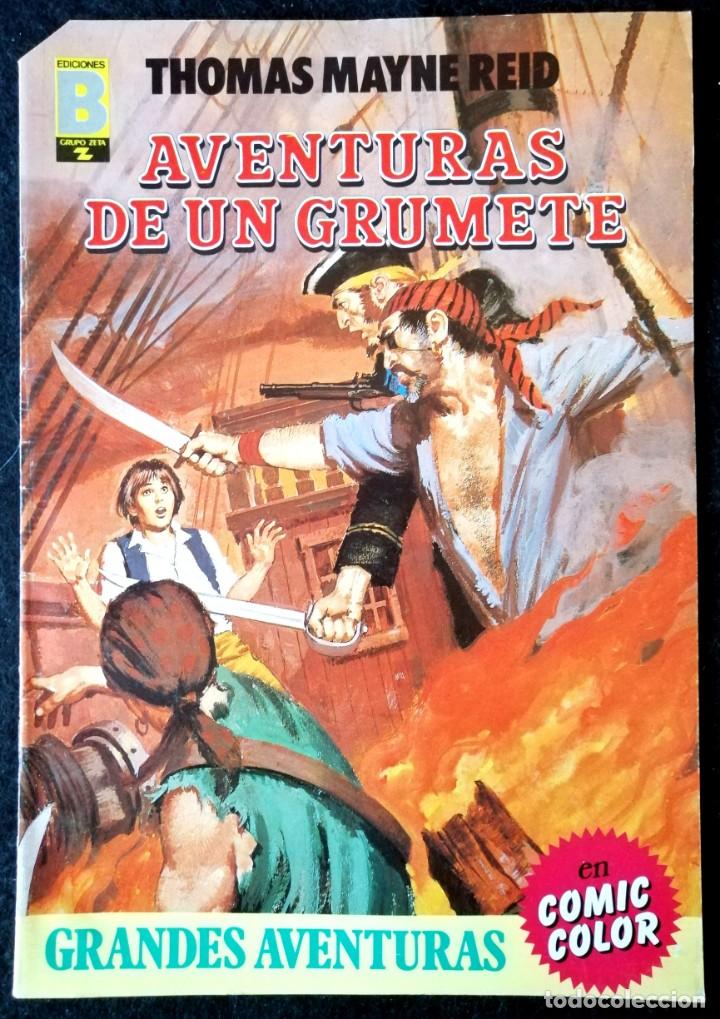 C&oacute;mics: AVENTURAS DE UN GRUMETE (THOMAS MAYNE REID) EDICIONES B. 1987 - Foto 1