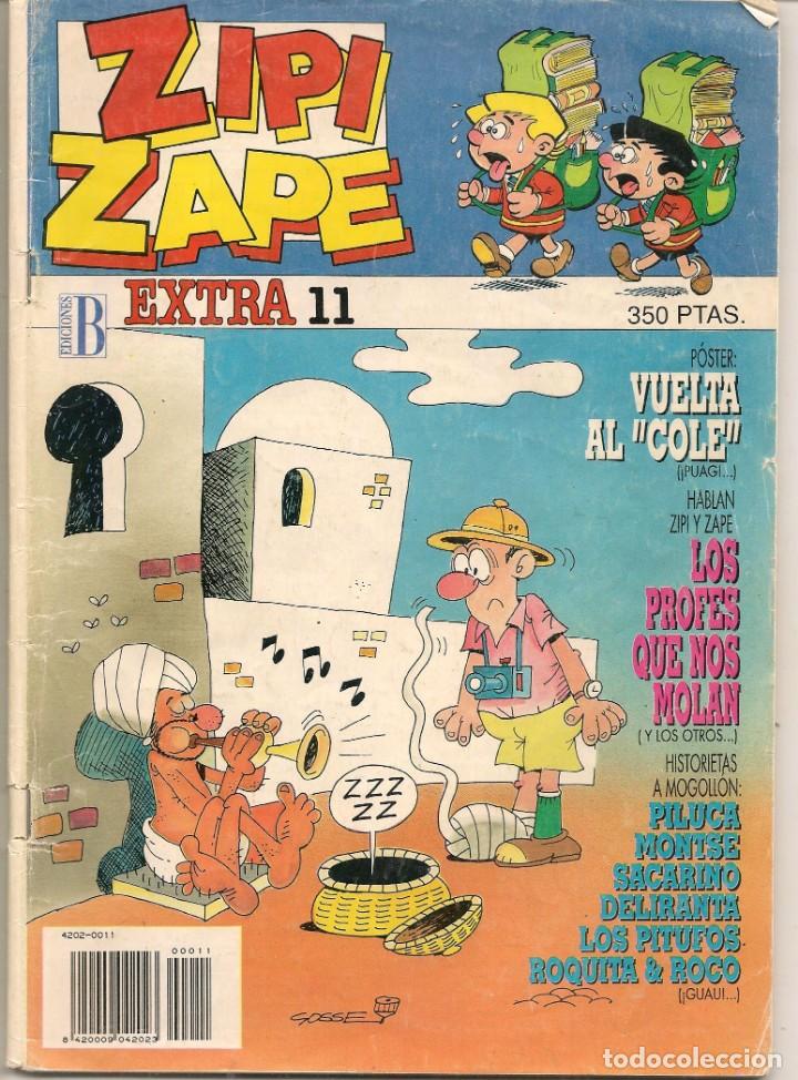 C&oacute;mics: ZIPI ZAPE. EXTRA N&ordm; 11. EDICIONES B. 1991. ( C/A5) - Foto 1