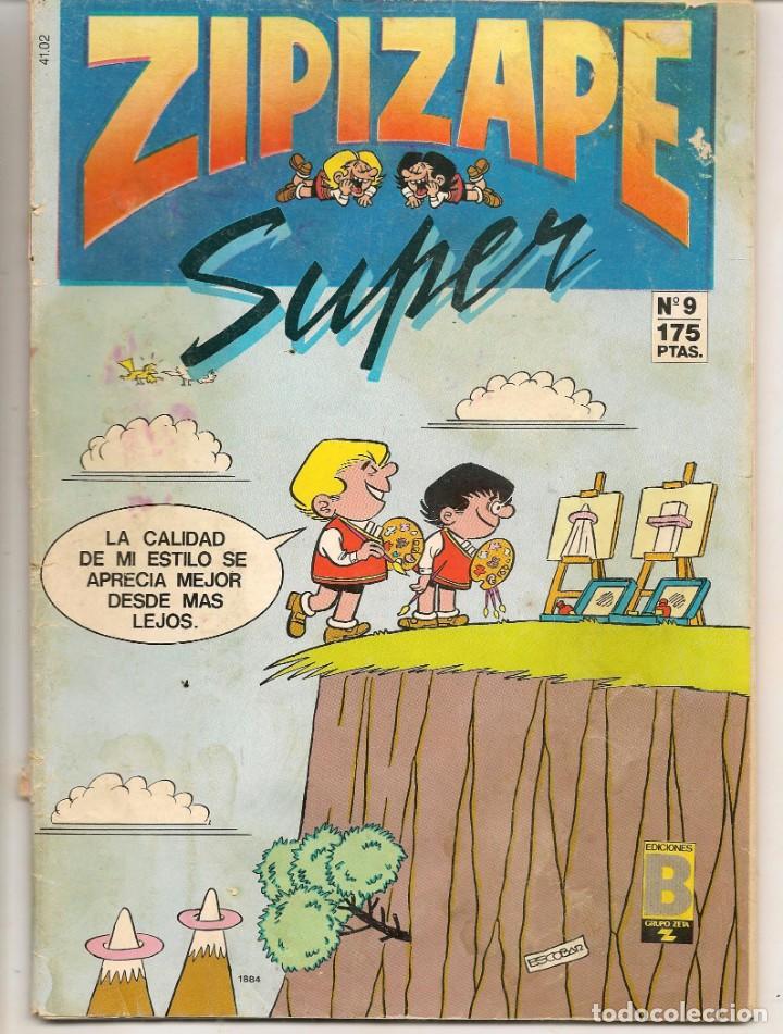 C&oacute;mics: ZIPI ZAPE. SUPER N&ordm; 9. EDICIONES B. 1987. ( C/A5) - Foto 1