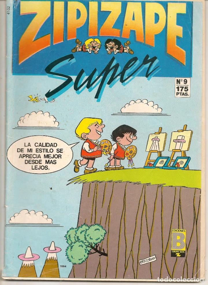 C&oacute;mics: ZIPI ZAPE. SUPER N&ordm; 9. EDICIONES B. 1987. ( C/A6) - Foto 1