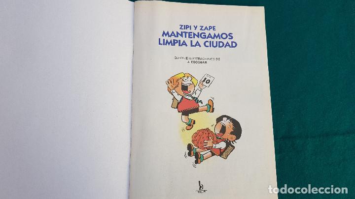 C&oacute;mics: ZIPI Y ZAPE MANTENGAMOS LIMPIA LA CIUDAD (2003) EDICIONES B - Foto 3
