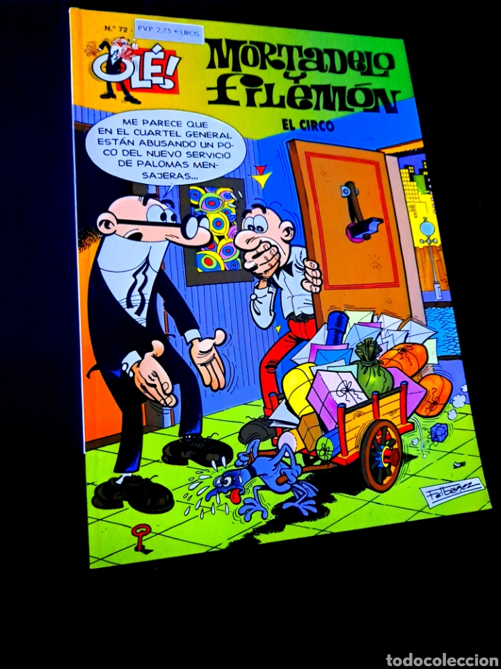 C&oacute;mics: EXCELENTE ESTADO 3&deg; TERCERA EDICION MORTADELO Y FILEMON 72 EDICIONES B OLE - Foto 1