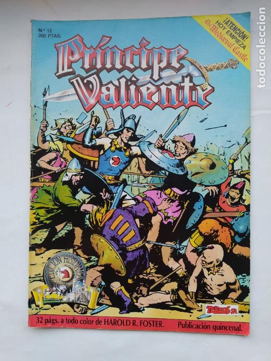 C&oacute;mics: PRINCIPE VALIENTE N&ordm; 12. EDICIONES HISTORICA. TEBEOS S.A. TDKC96 - Foto 1