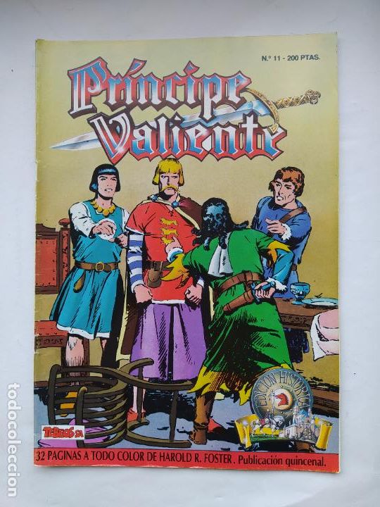 C&oacute;mics: PRINCIPE VALIENTE N&ordm; 11. EDICIONES HISTORICA. TEBEOS S.A. TDKC96 - Foto 1
