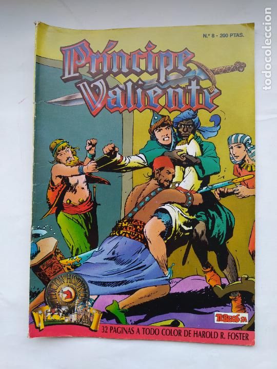 Comics: PRINCIPE VALIENTE Nº 8. EDICIONES HISTORICA. TEBEOS S.A. TDKC96