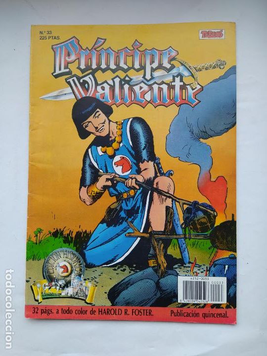 C&oacute;mics: PRINCIPE VALIENTE N&ordm; 33. EDICIONES HISTORICA. TEBEOS S.A. TDKC96 - Foto 1