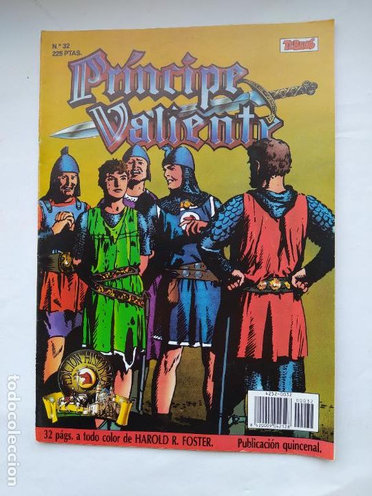 C&oacute;mics: PRINCIPE VALIENTE N&ordm; 32. EDICIONES HISTORICA. TEBEOS S.A. TDKC96 - Foto 1