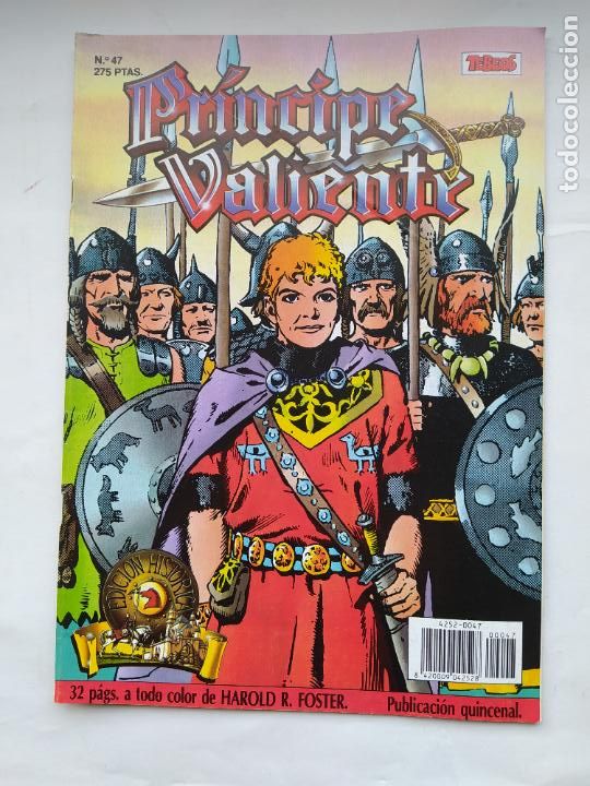 C&oacute;mics: PRINCIPE VALIENTE N&ordm; 47. EDICIONES HISTORICA. TEBEOS S.A. TDKC96 - Foto 1
