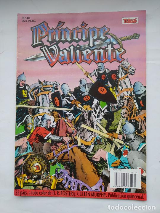 C&oacute;mics: PRINCIPE VALIENTE N&ordm; 87. EDICIONES HISTORICA. TEBEOS S.A. TDKC96 - Foto 1
