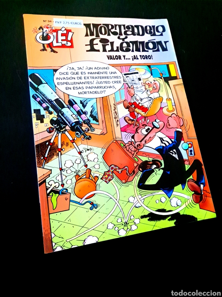 C&oacute;mics: CASI EXCELENTE ESTADO 2&deg; EDICION MORTADELO Y FILEMON 94 EDICIONES B OLE - Foto 1