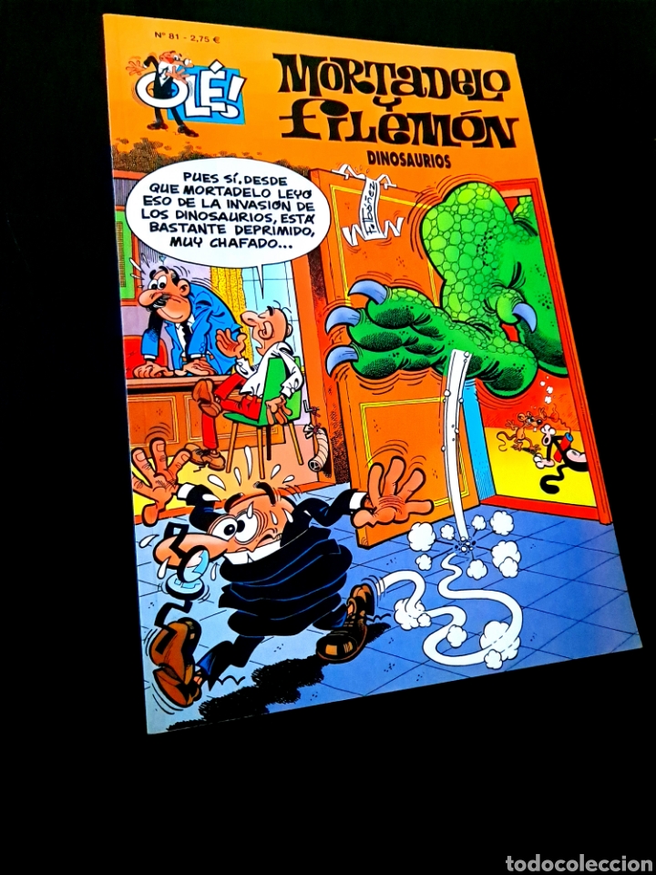 C&oacute;mics: CASI EXCELENTE ESTADO 4&deg; CUARTA EDICION MORTADELO Y FILEMON 81 EDICIONES B OLE - Foto 1