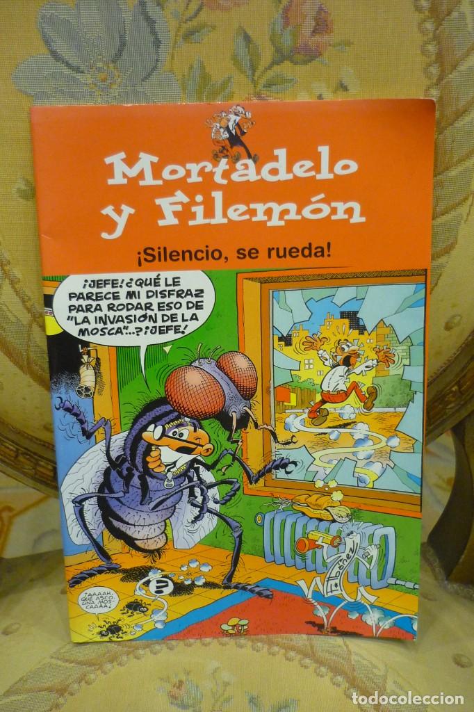 C&oacute;mics: MORTADELO Y FILEM&Oacute;N: &iexcl; SILENCIO SE RUEDA !, DE IBA&Ntilde;EZ. EDICIONES B 2.004. - Foto 1