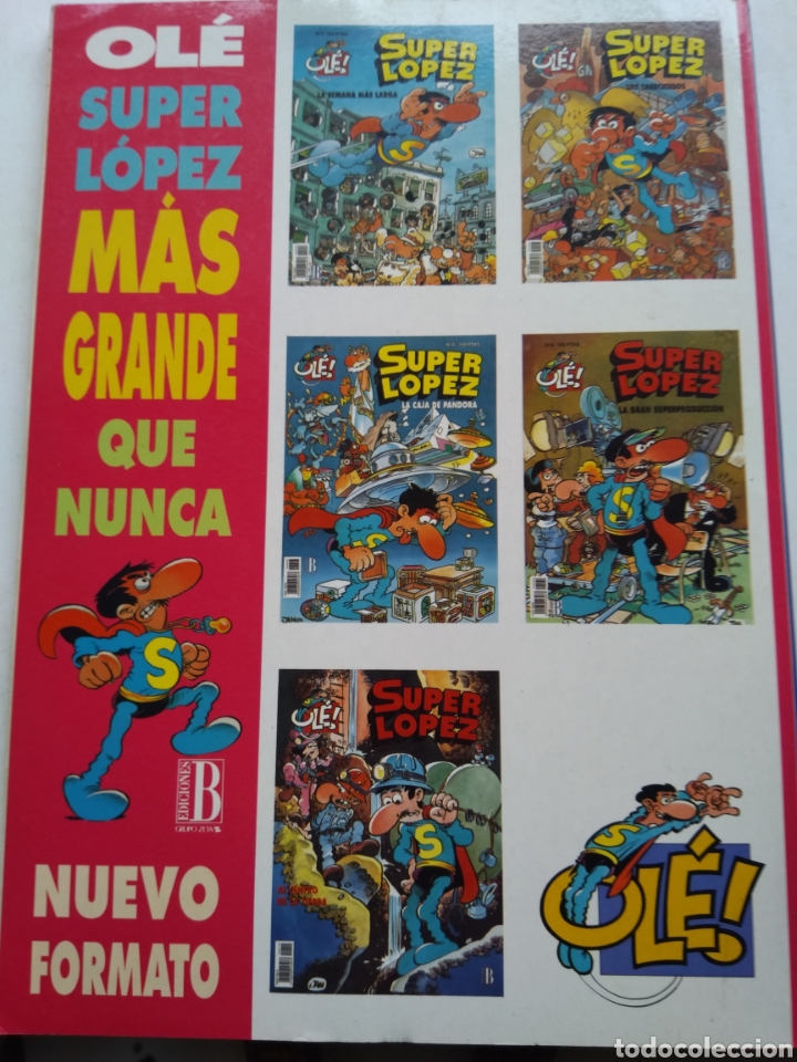 C&oacute;mics: TEBEO SUPER L&Oacute;PEZ OL&Eacute; N&deg;21/EDICIONES B - Foto 3