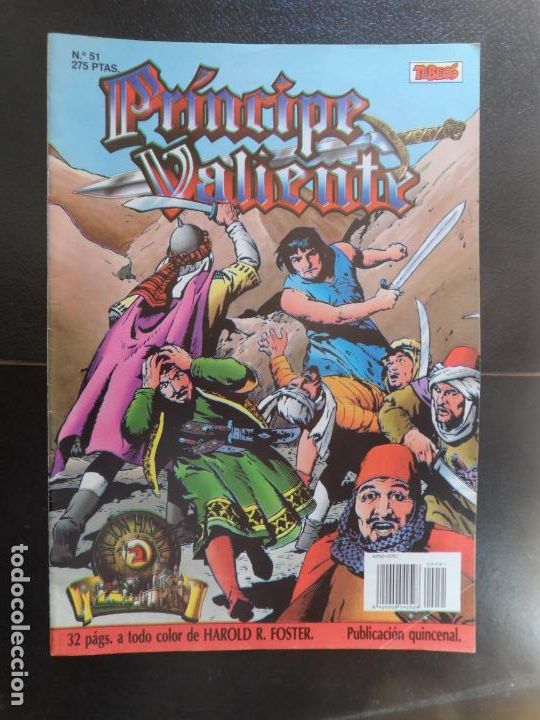 C&oacute;mics: EL PRINCIPE VALIENTE N&ordm; 51 EDICION HISTORICA EDICIONES B - Foto 1