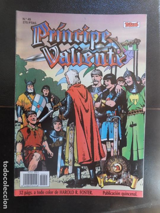 C&oacute;mics: EL PRINCIPE VALIENTE N&ordm; 45 EDICION HISTORICA EDICIONES B - Foto 1