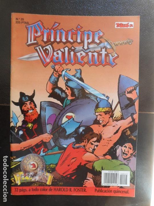 C&oacute;mics: EL PRINCIPE VALIENTE N&ordm; 25 EDICION HISTORICA EDICIONES B - Foto 1