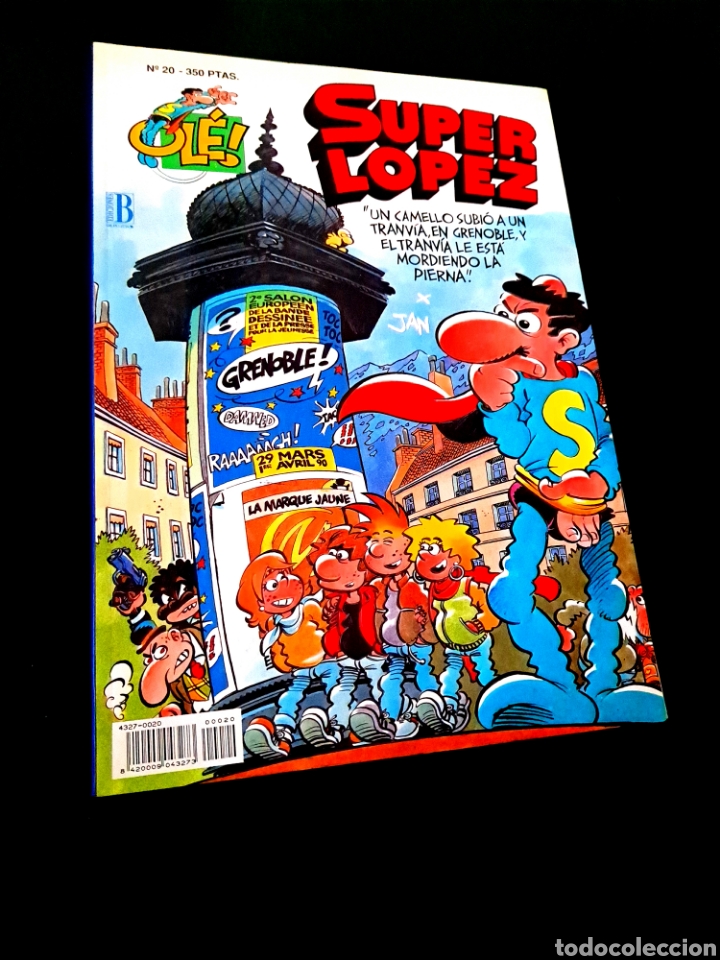 C&oacute;mics: CASI EXCELENTE ESTADO SUPER LOPEZ 20 COMICS EDICIONES B OLE - Foto 1