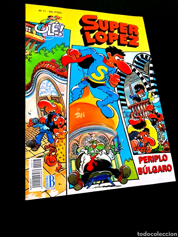 C&oacute;mics: CASI EXCELENTE ESTADO SUPER LOPEZ 17 COMICS EDICIONES B OLE - Foto 1