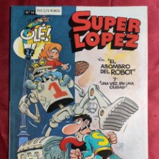 Comics : COLECCION OLE. Nº 14. SUPER LOPEZ. EL ASOMBRO DEL ROBOT. EDICIONES B. 2ª EDICION. 1996. Lote 230459110