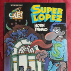 Comics : COLECCION OLE. Nº 19. SUPER LOPEZ. HOTEL PANICO. EDICIONES B. 2ª EDICION. 1996. Lote 230459260