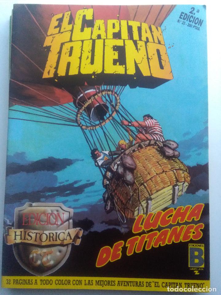 C&oacute;mics: EL CAPITAN TRUENO 23 -EDICIONES B - Foto 1