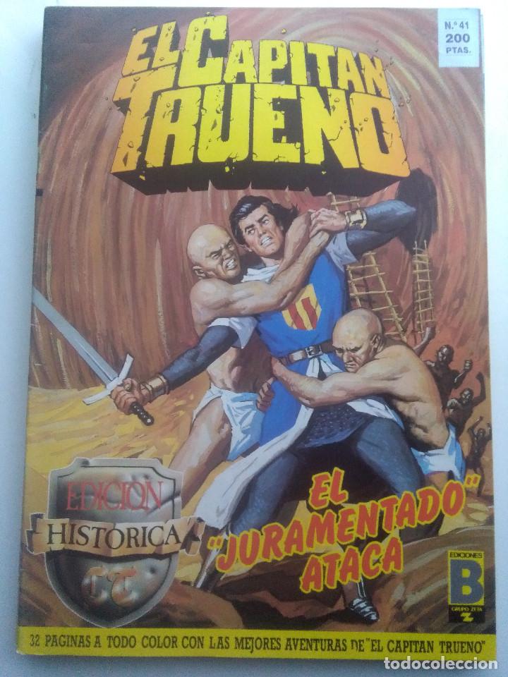 C&oacute;mics: EL CAPITAN TRUENO 41-EDICIONES B - Foto 1