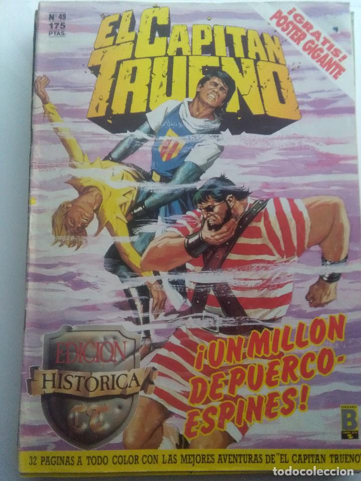 C&oacute;mics: EL CAPITAN TRUENO 49-EDICIONES B - Foto 1