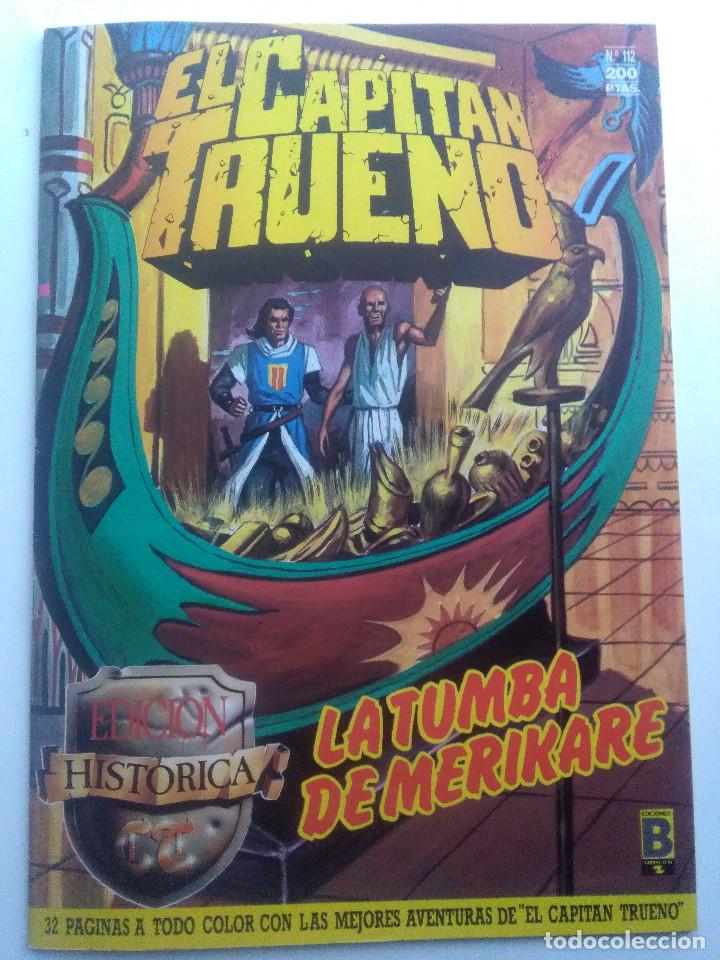 C&oacute;mics: EL CAPITAN TRUENO 112-EDICIONES B - Foto 1