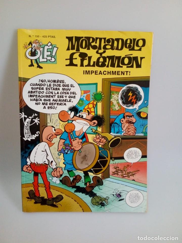 C&oacute;mics: MORTADELO Y FILEMON N&ordm;150 IMPEACHMENT - Foto 1