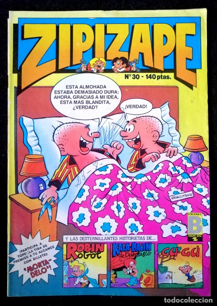 C&oacute;mics: ZIPI Y ZAPE - N&ordm; 30 - EDICIONES B. 1987 - 140 PTAS. - Foto 1