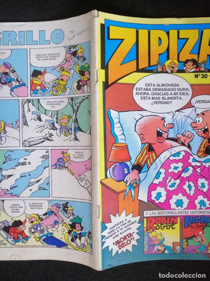 C&oacute;mics: ZIPI Y ZAPE - N&ordm; 30 - EDICIONES B. 1987 - 140 PTAS. - Foto 2