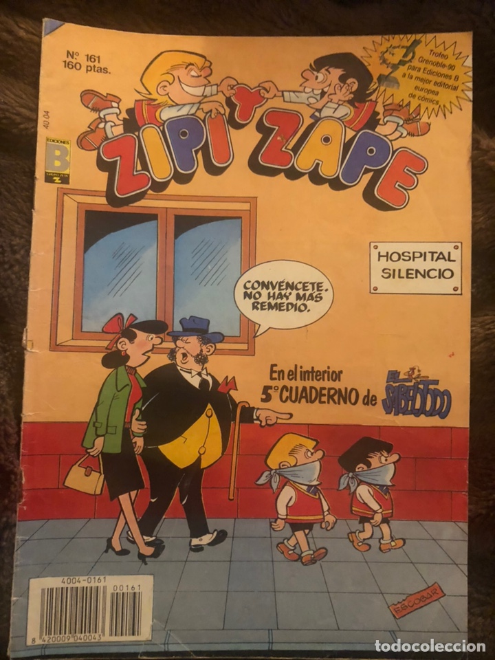 Comics: ZIPI Y ZAPE n&uacute;m 161. A&ntilde;o 1987. Ediciones B