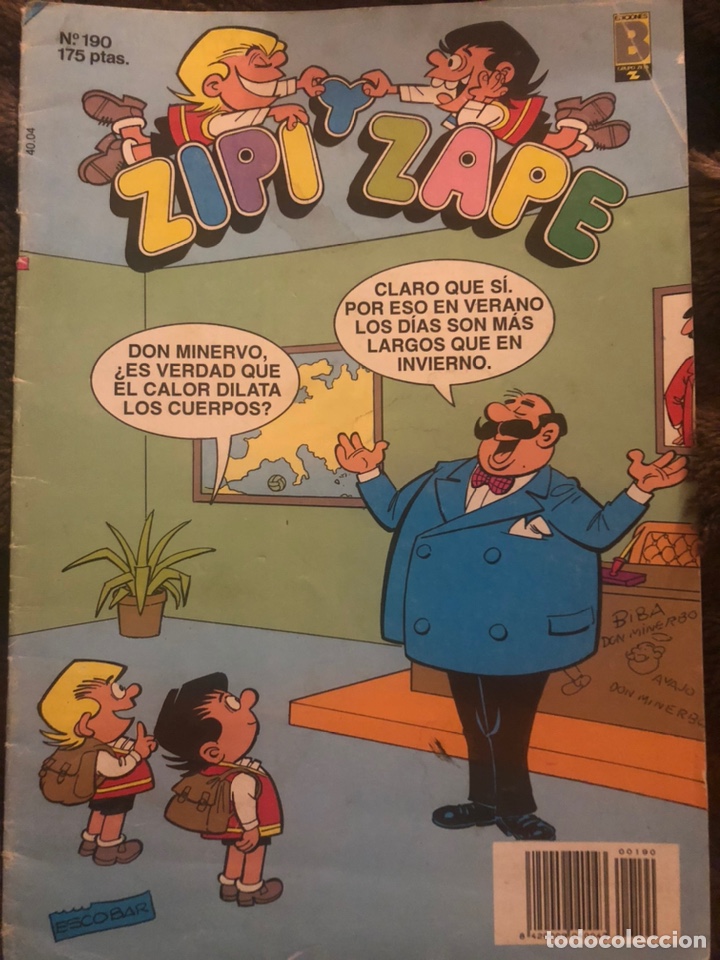 Comics: ZIPI Y ZAPE n&uacute;m 190. Ediciones B