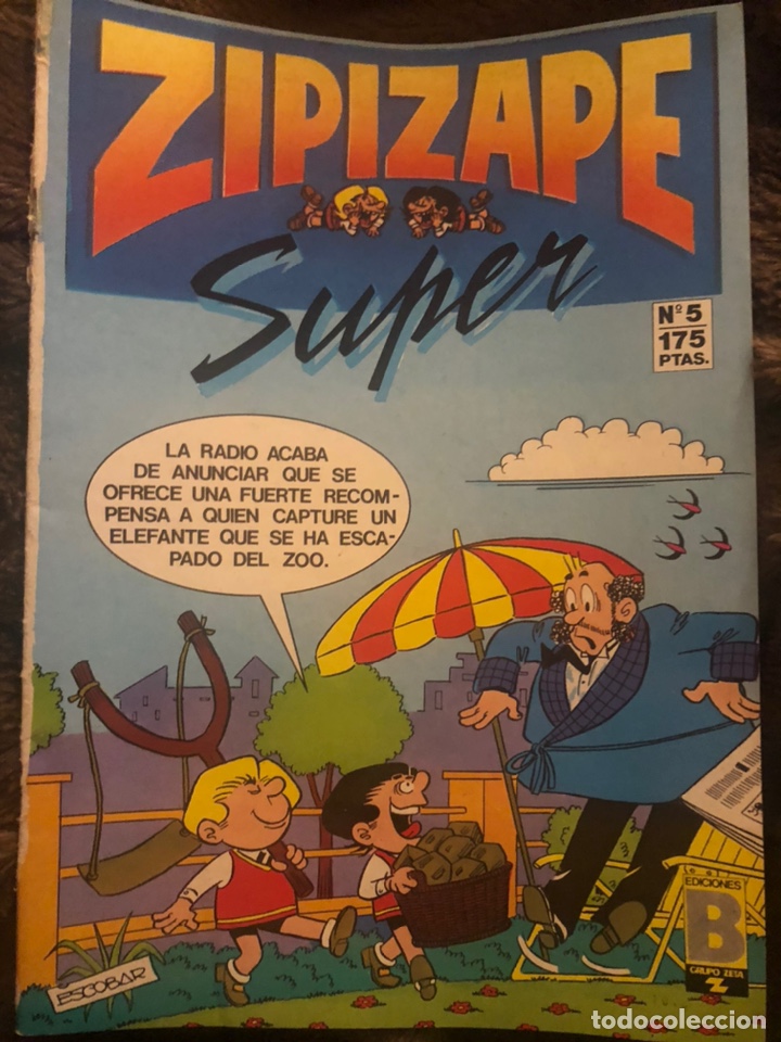Comics: S&uacute;per ZIPI ZAPE n&uacute;m 5. A&ntilde;o 1987. Ediciones B
