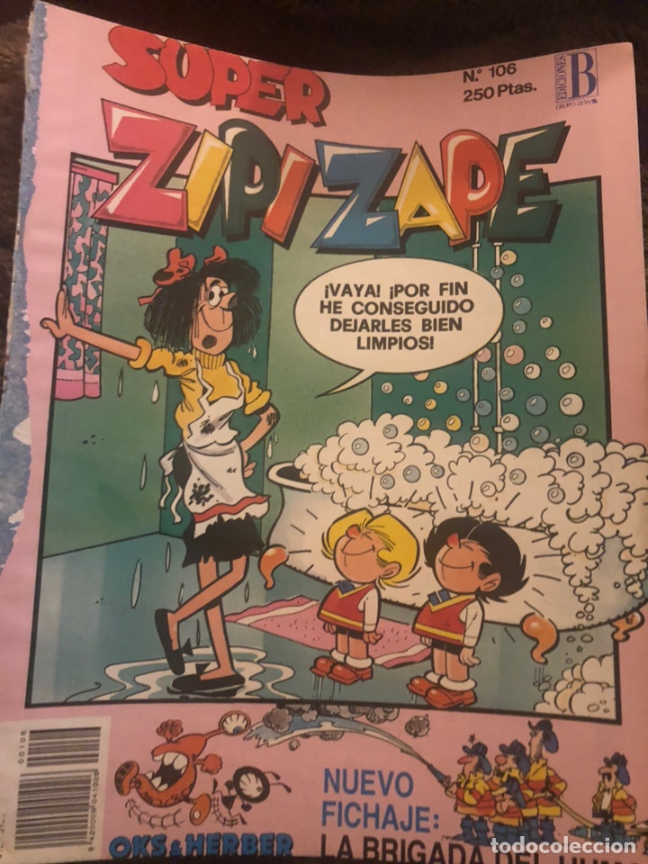 Comics: S&uacute;per ZIPI Y ZAPE n&uacute;m 106. Ediciones B