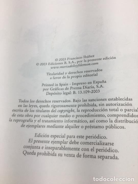C&oacute;mics: MORTADELO Y FILEMON - EL SULFATO ATOMICO - EDICIONES B - 2003 - Foto 2