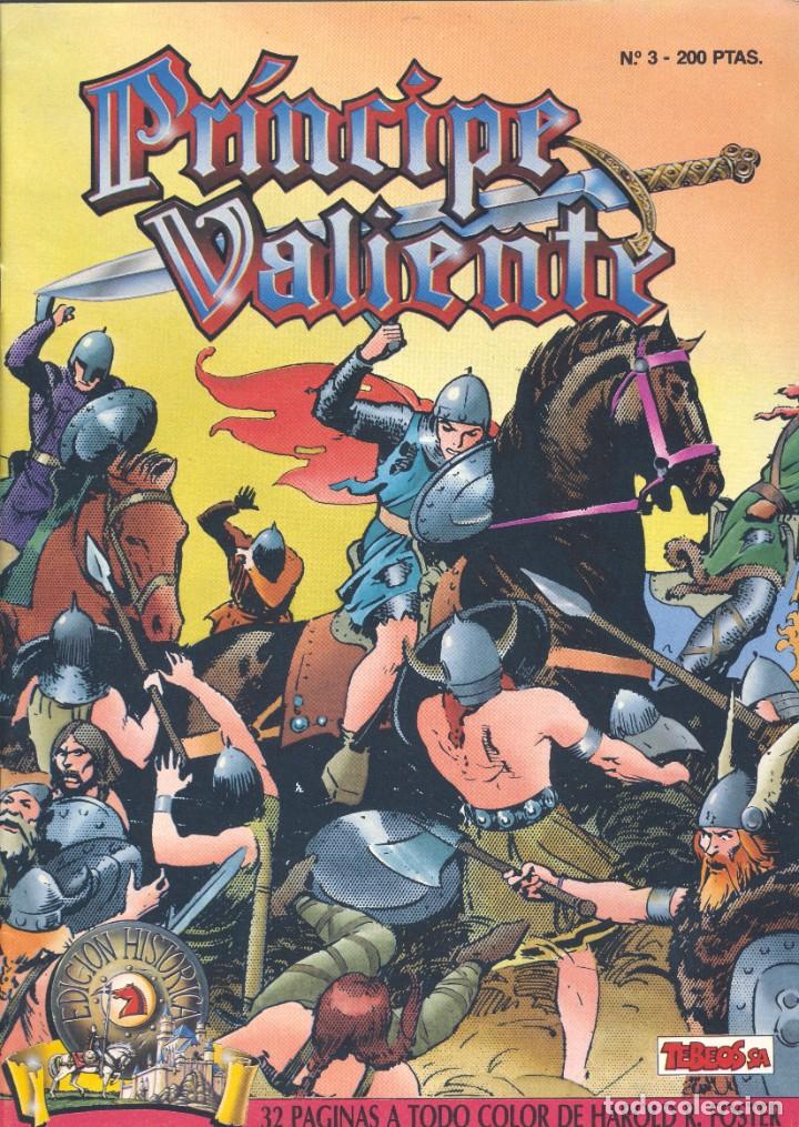 C&oacute;mics: pr&iacute;ncipe valiente n&ordm;3. Ediciones B, 1989. Foster - Foto 1