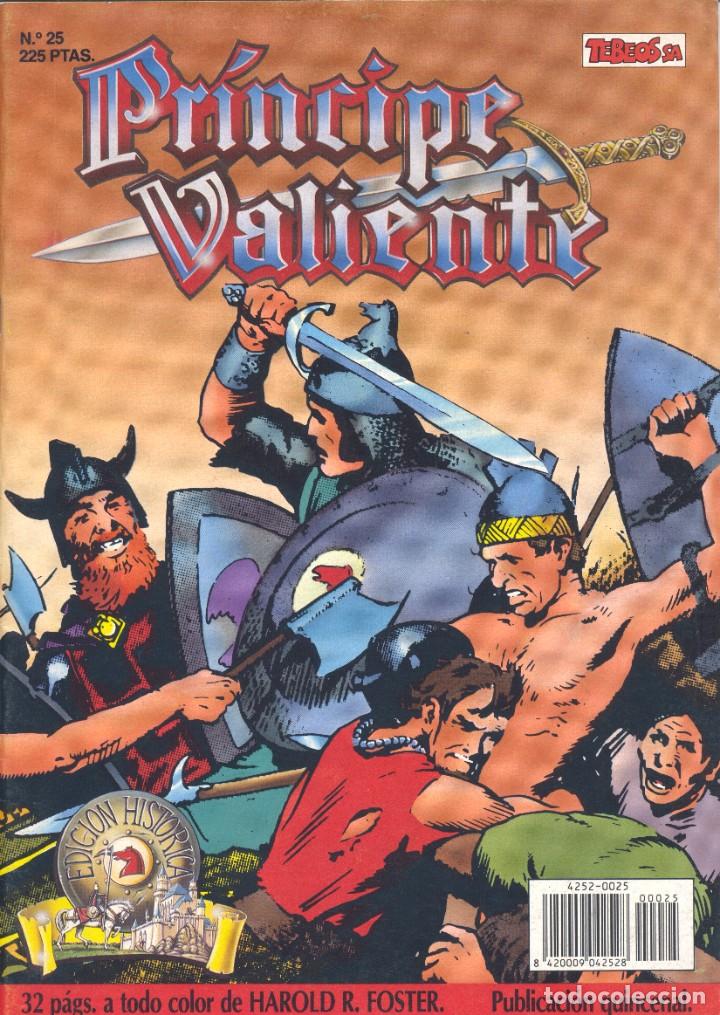 C&oacute;mics: pr&iacute;ncipe valiente n&ordm;25. Ediciones B, 1989. Foster - Foto 1
