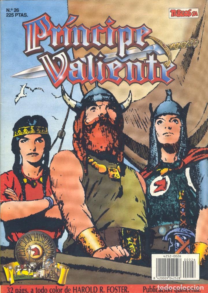 C&oacute;mics: pr&iacute;ncipe valiente n&ordm;26. Ediciones B, 1989. Foster - Foto 1