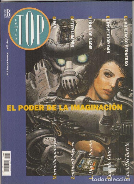 C&oacute;mics: C&Oacute;MICS TOP. N&ordm; 9. EDICIONES B. EL PODER DE LA IMAGINACI&Oacute;N. EL ARTEFACTO PERVERSO. EL INSPECTOR DAN - Foto 1