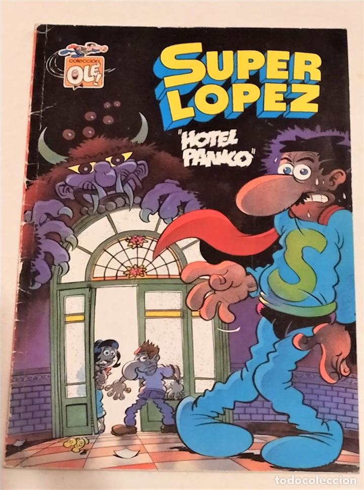 C&oacute;mics: SUPER LOPEZ N&ordm; 19 HOTEL PANICO - EDICIONES B A&Ntilde;O 1988 - Foto 1