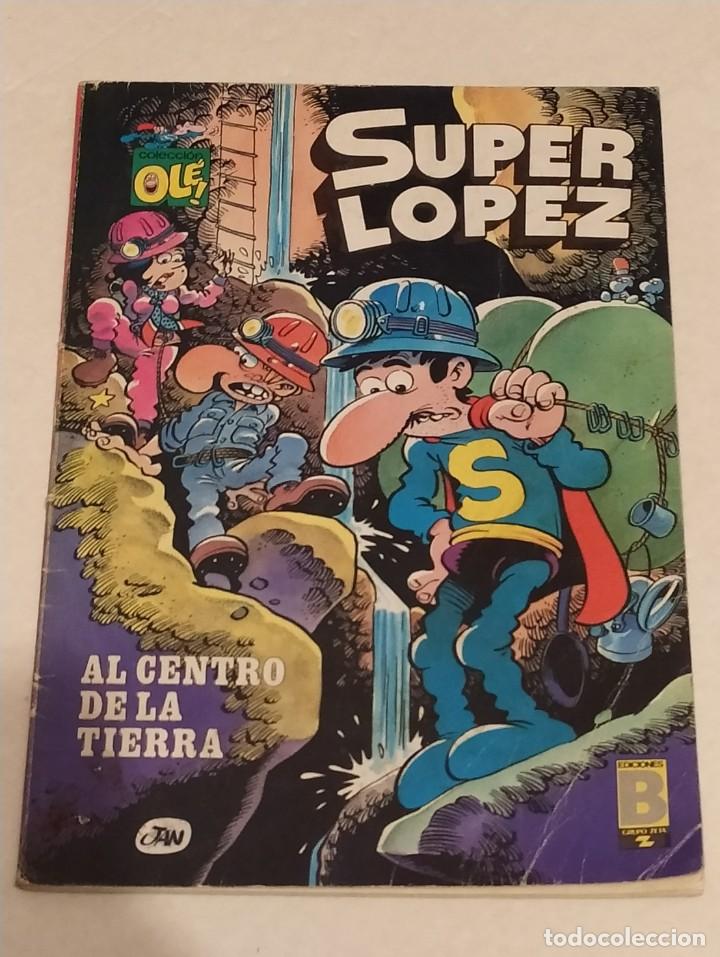 C&oacute;mics: SUPER LOPEZ N&ordm; 10 AL CENTRO DE LA TIERRA - EDICIONES B 1987 - Foto 1