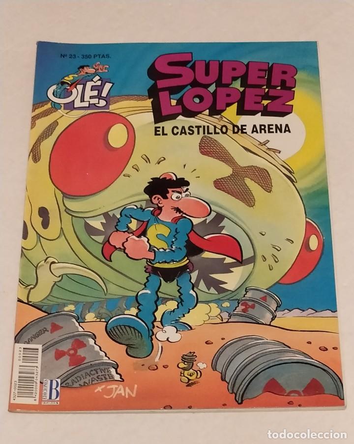 C&oacute;mics: SUPER LOPEZ N&ordm; 23 EL CASTILLO DE ARENA - EDICIONES B 1993 - Foto 1