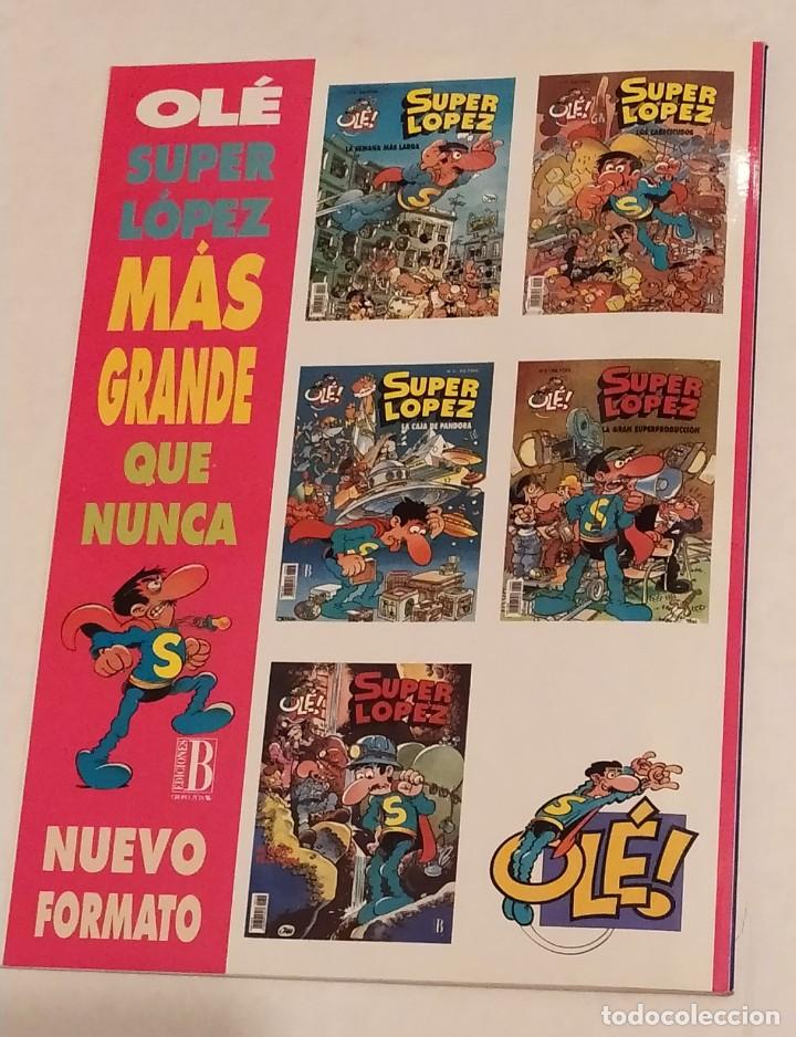C&oacute;mics: SUPER LOPEZ N&ordm; 23 EL CASTILLO DE ARENA - EDICIONES B 1993 - Foto 3
