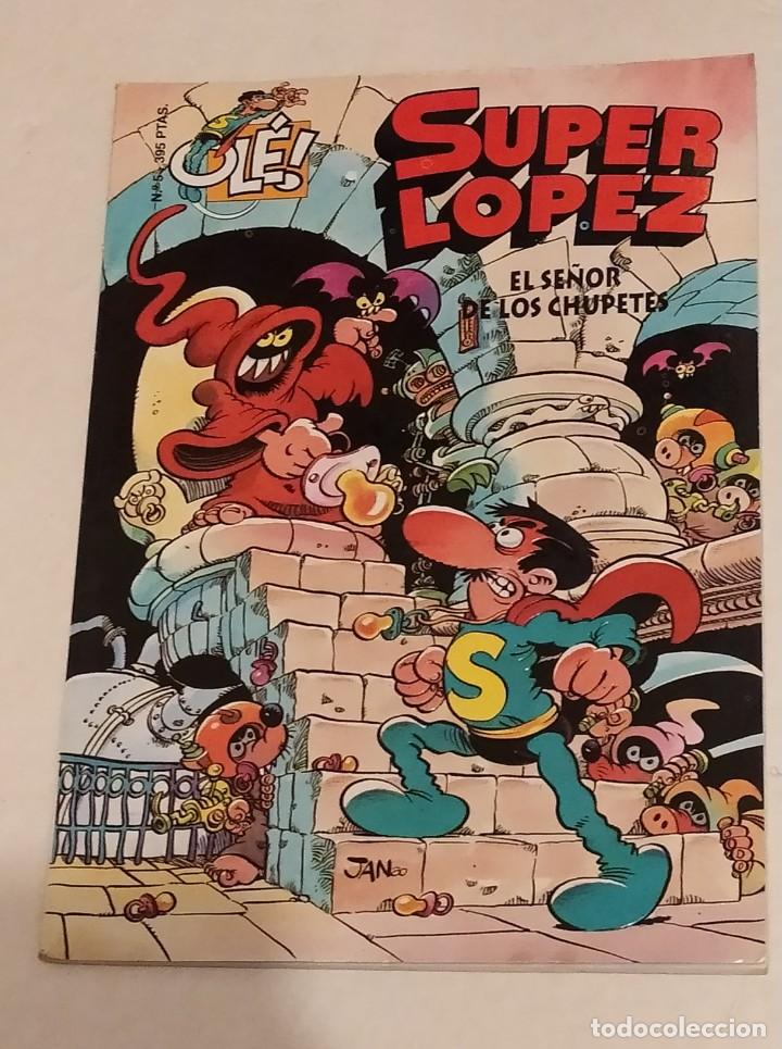 C&oacute;mics: SUPER LOPEZ N&ordm; 5 EL GENESIS DE SUPER LOPEZ 1973 - 1975 EDICIONES B 1996 - Foto 1
