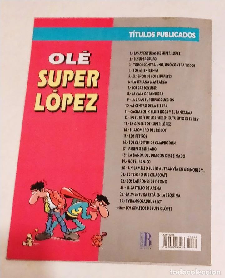 C&oacute;mics: SUPER LOPEZ N&ordm; 5 EL GENESIS DE SUPER LOPEZ 1973 - 1975 EDICIONES B 1996 - Foto 3