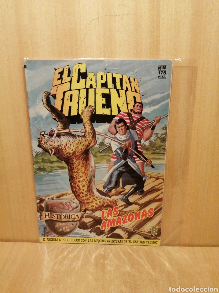 C&oacute;mics: El Capit&aacute;n Trueno. Edici&oacute;n Hist&oacute;rica. Num 50. Las Amazonas. Ediciones B. - Foto 1