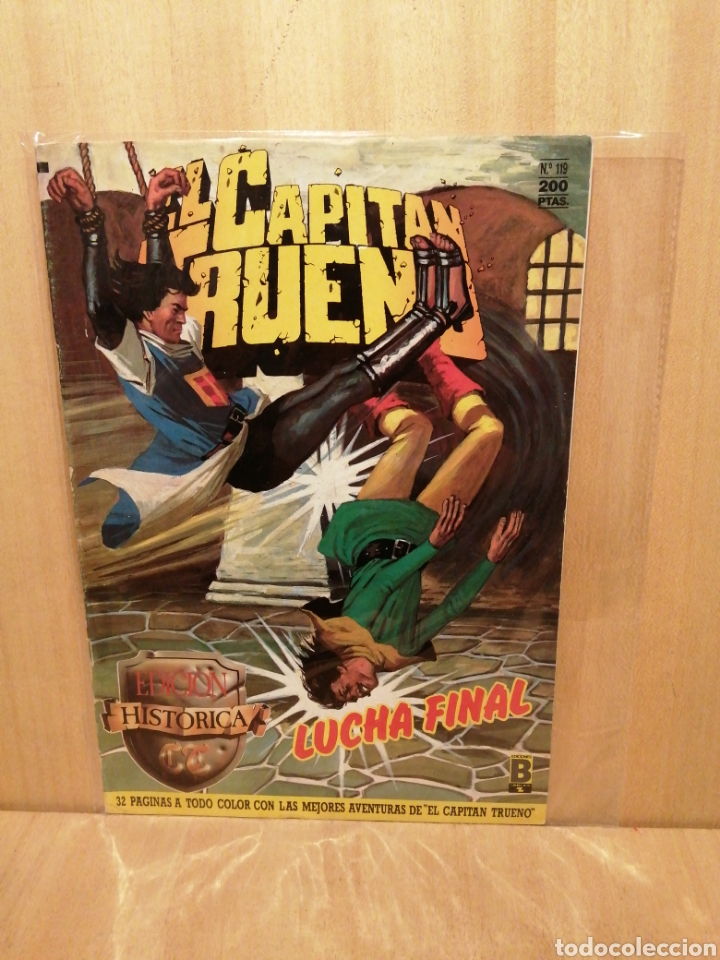 C&oacute;mics: El Capit&aacute;n Trueno. Edici&oacute;n Hist&oacute;rica. Num 119. Lucha final. Ediciones B. - Foto 1
