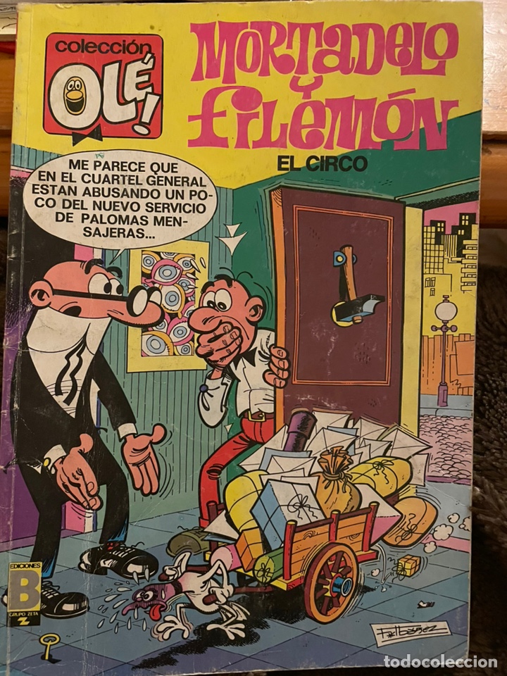 C&oacute;mics: MORTADELO Y FILEM&Oacute;N. Ole! N&uacute;m 61. El Circo. Primeras ediciones - Foto 1